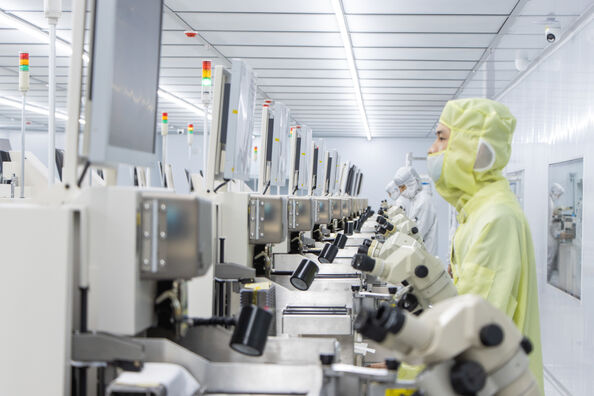 China Chips Star Semiconductor Co., Ltd. fabriek productielijn