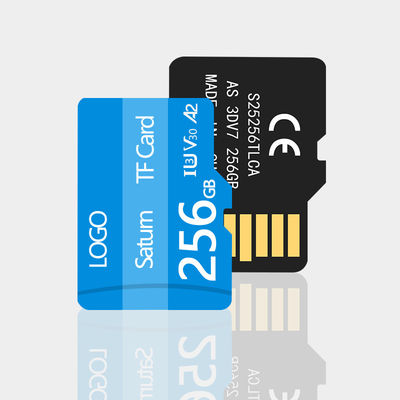 256GB 128GB U3 V30 TF Card for Phone and Dashcam 100% Flash Memory Storage Type