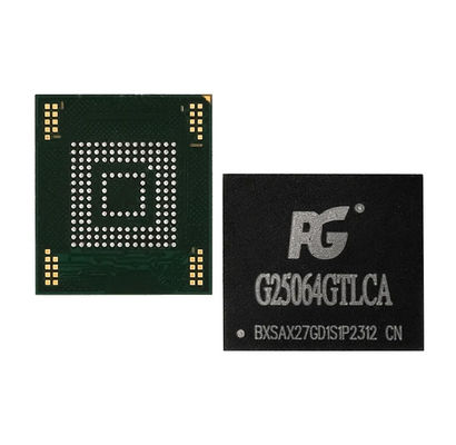 ऑटोमोटिव ग्रेड eMMC5.1 BGA153 पैकेज मेमोरी IC HS400 ADAS 64GB 128GB 256GB के लिए