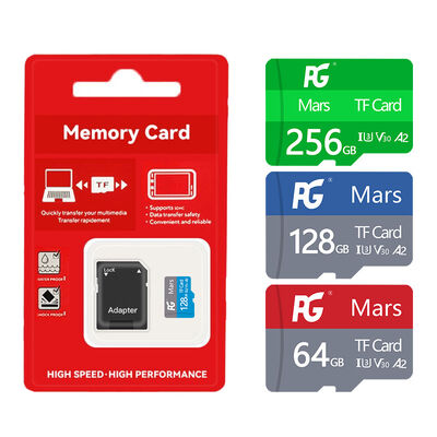 Industrial Grade TF Card Hot Sale Memoria TF Card Sd 64gb 16gb 32gb 128gb 512gb Costom  64 Gb Memory Card For MP4 Camera Mobile Phones