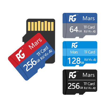 Cartão TF de grau industrial Original Logotipo personalizado OEM Cartão SD Classe 10 32GB 64GB 128GB 256GB Cartão TF Cartão de memória SD de alta capacidade para capacete inteligente