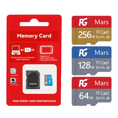 Industrial Grade TF Card 100% Original PG Carte Memoire 128gb TF SD Card 256GB Memory Card 32GB 64gb Sd Card Class 10 A1 A2 16G For Phone PC