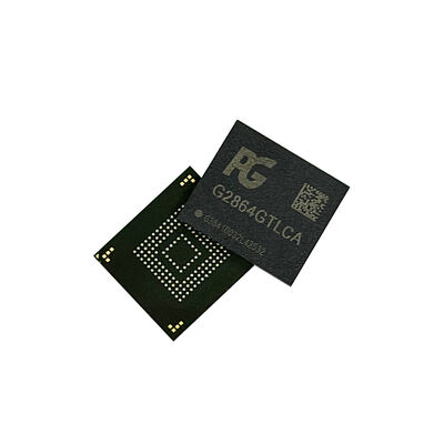 EMMC5.1 64GB 128GB 256GB EMMC de nível industrial 100.000 ciclos P/E 3 milhões de horas MTBF alta confiabilidade 512GB