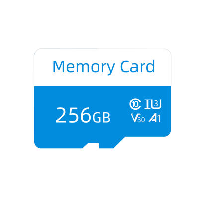 حافظه کارت 256 گیگابایتی برای دوربین بی سیم کارت 64 گیگابایتی Tf کلاس 10 U3 / A1 مینی SD پلاستیکی